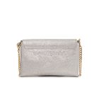 Trussardi Jeans Silver Glitter Clutch