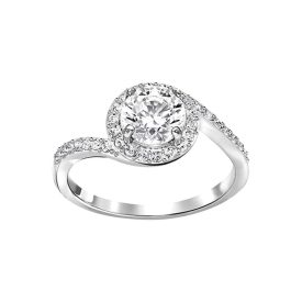 Swarovski Attract Light Swirl Ring